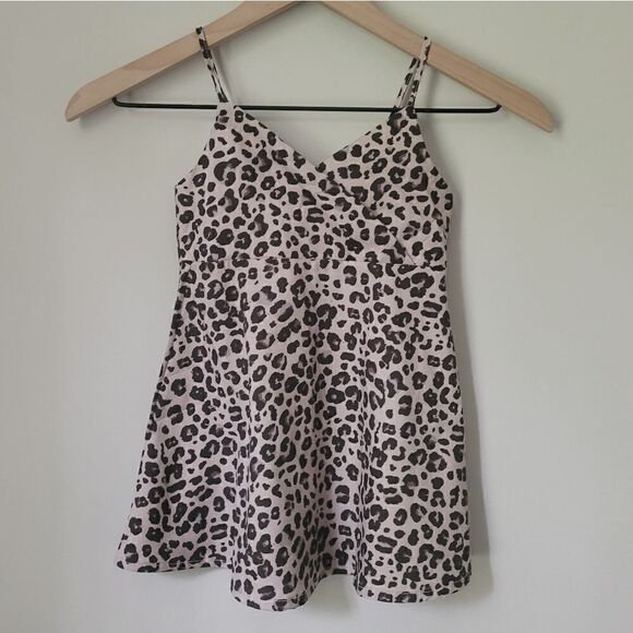 New Bailey's Blossoms Alredine Leopard Pinted Wrap Mommy & Me Dresses Sz S & 3T - Picture 9 of 12
